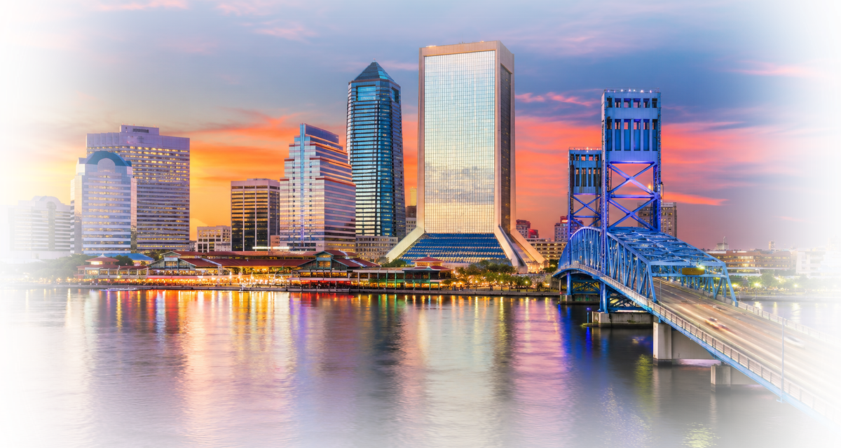 Downtown Jacksonville, Florida skyline